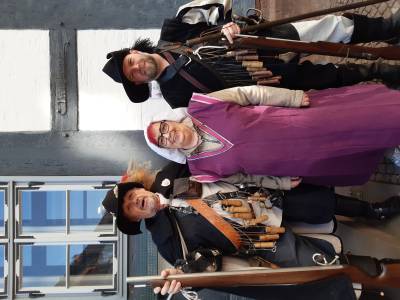 Elke Gropp und Northeimer Landsknechte