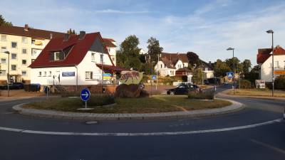 Der Kreisel Auschnippe/Wiesenstraße sollte Schlochau-Kreisel heißen 