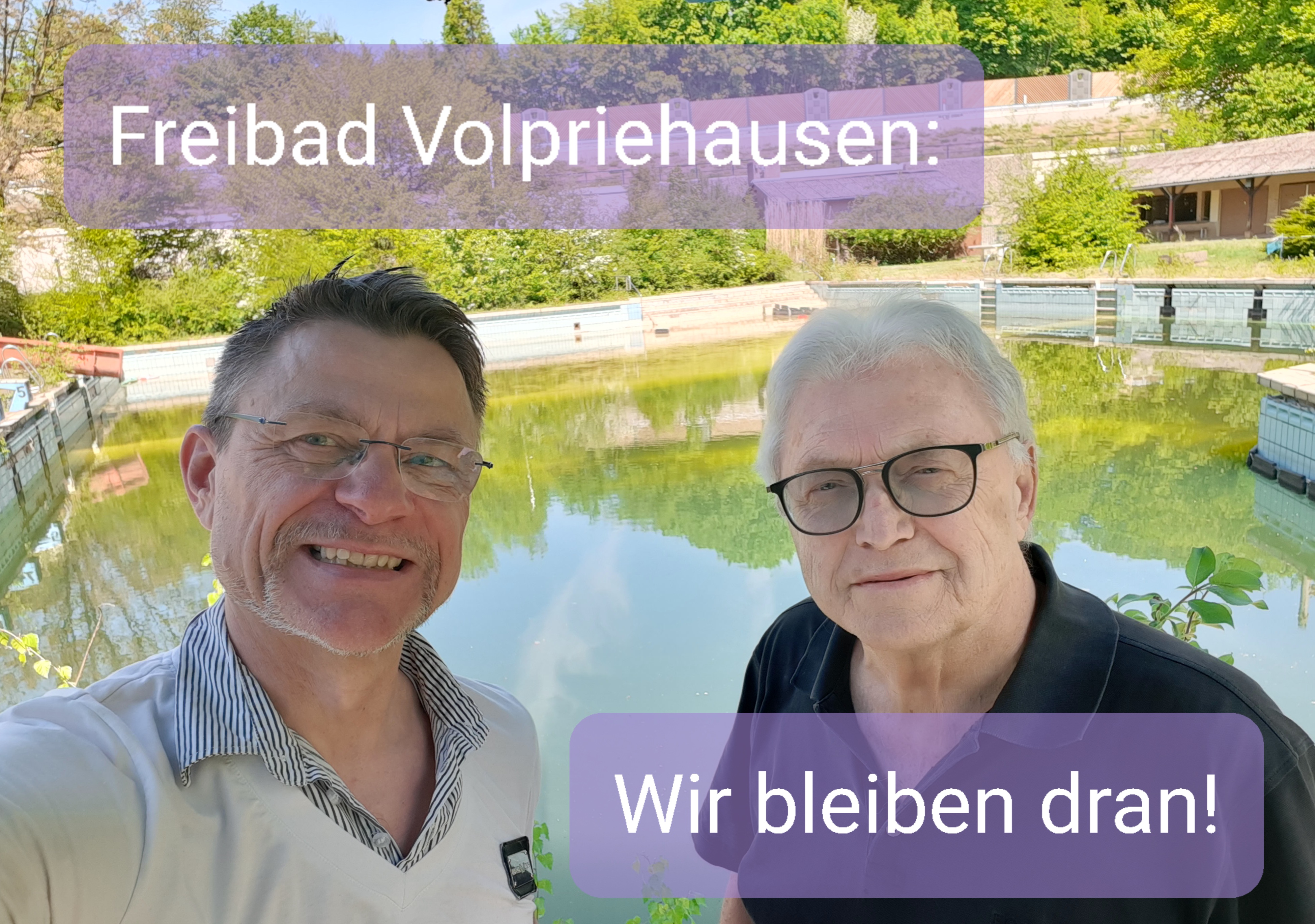 Gerd Kimpel (rechts) und Stephan Kaiser