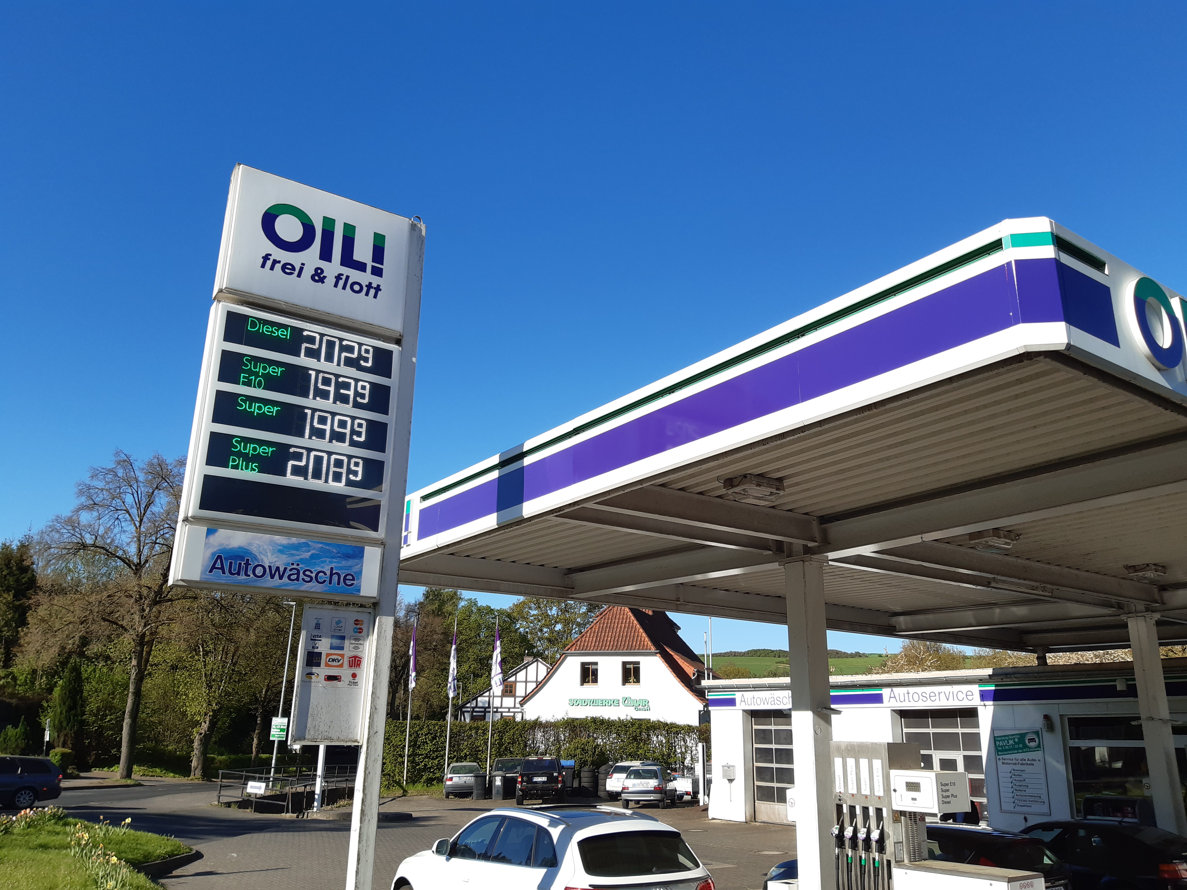 Tankstelle Pavlik in Uslar