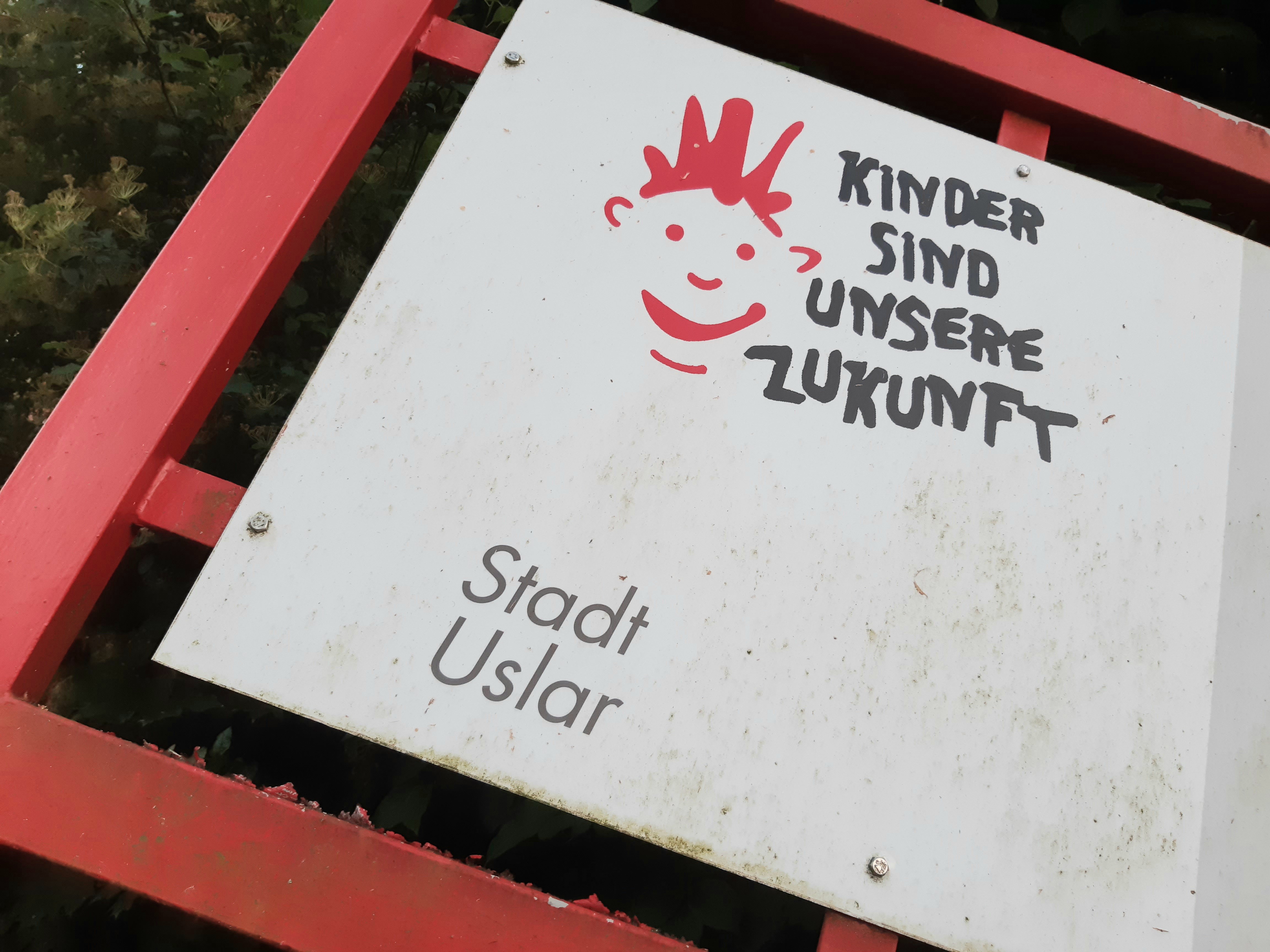 Schild an der Awo-Kita Eichhagen