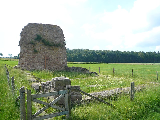 Die Kirchenruine Malliehagen. (Foto: Jan Stubenitzky (Dehio) bei Wikimedia Commons)