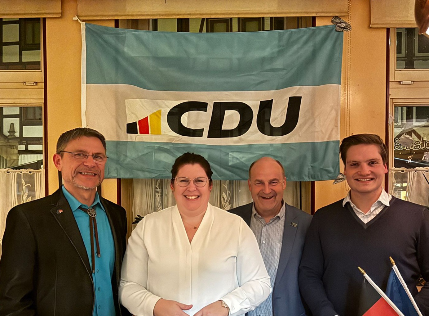 Stephan Kaiser, Lena Dpont, Torsten Bauer und David Artschwager